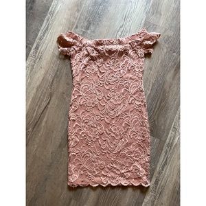Pink Papaya lace mini, size S